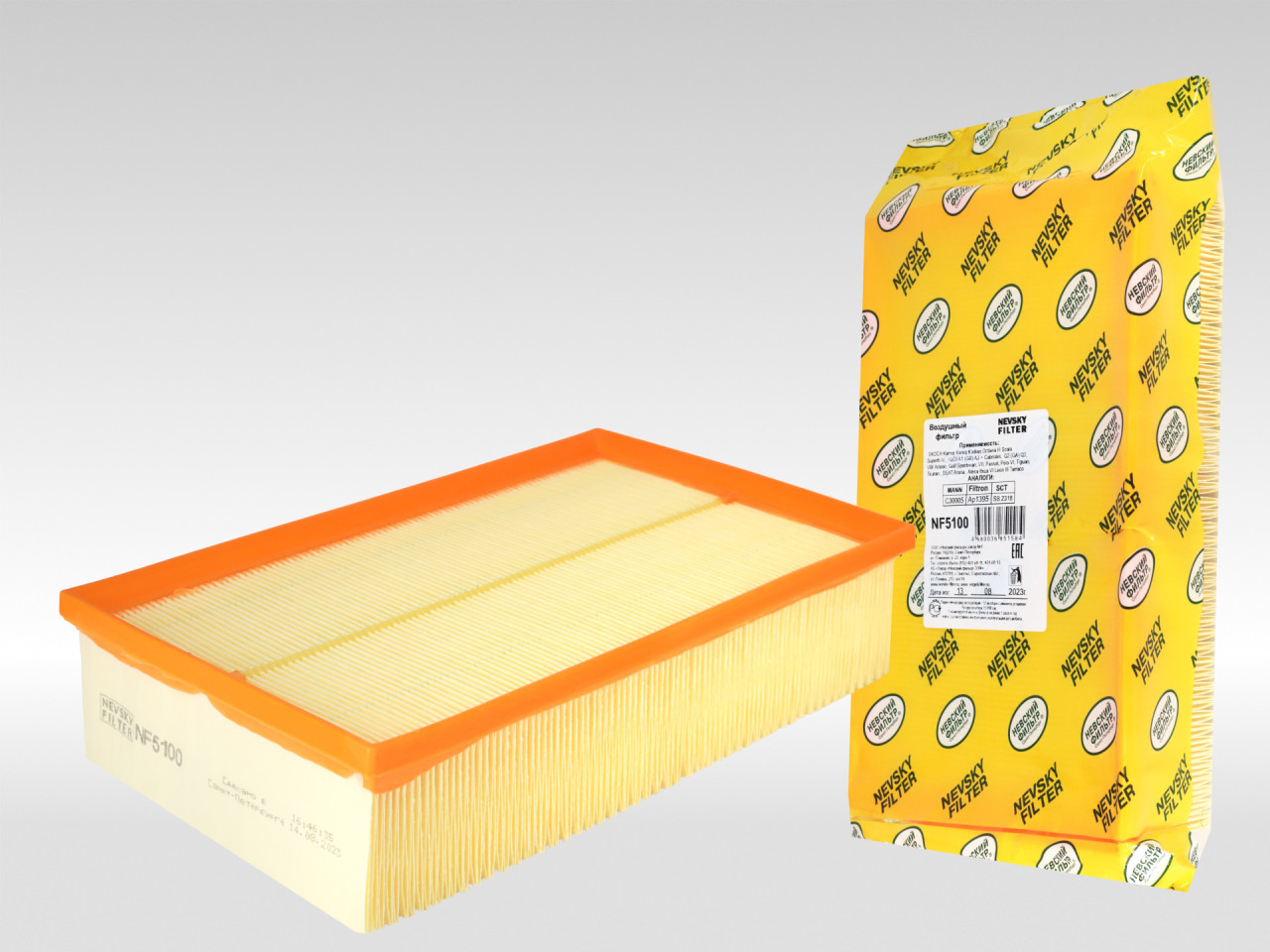 Воздушный фильтр фильтр NEVSKY FILTER NF5100