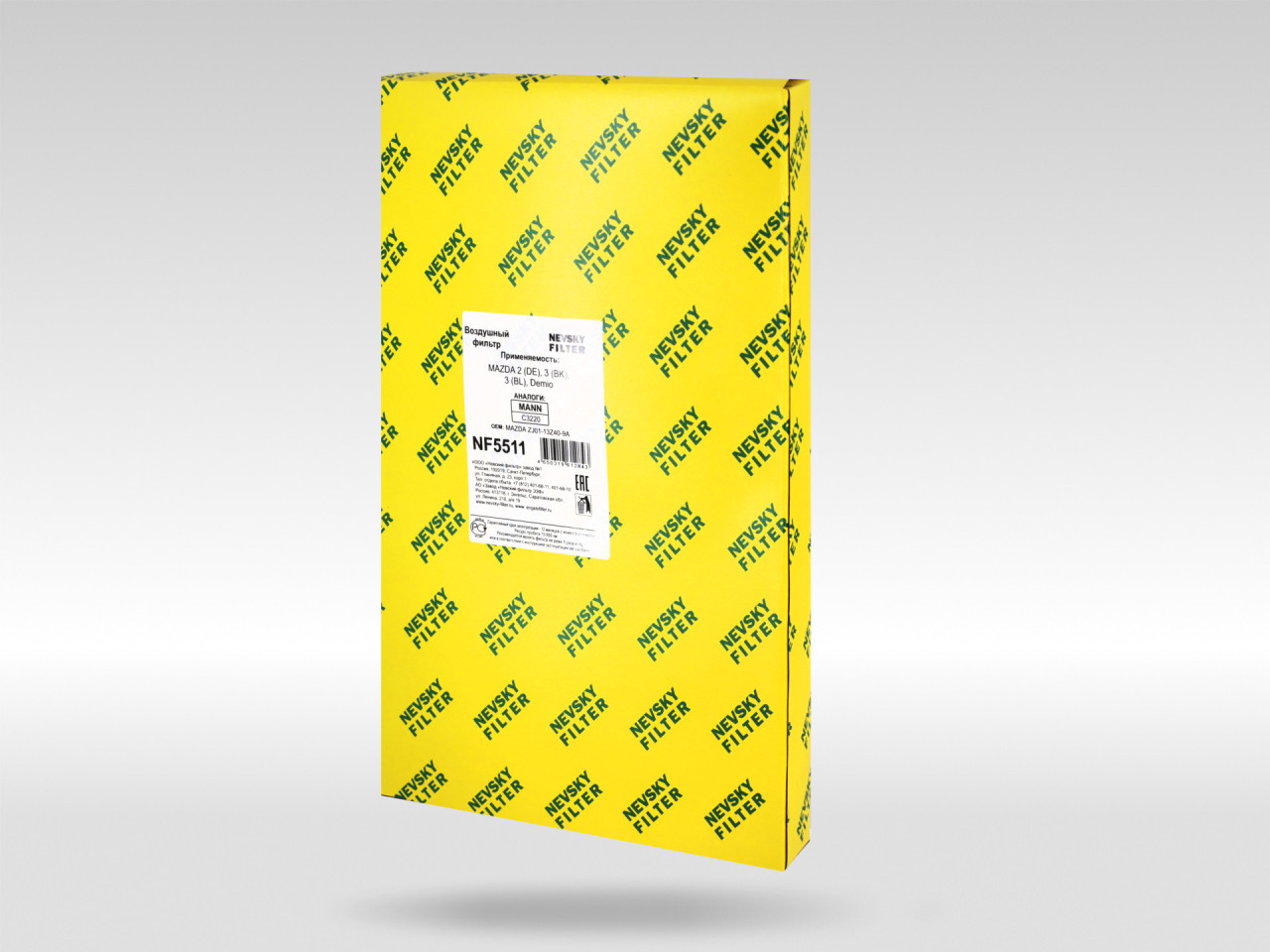 Воздушный фильтр фильтр NEVSKY FILTER NF5511